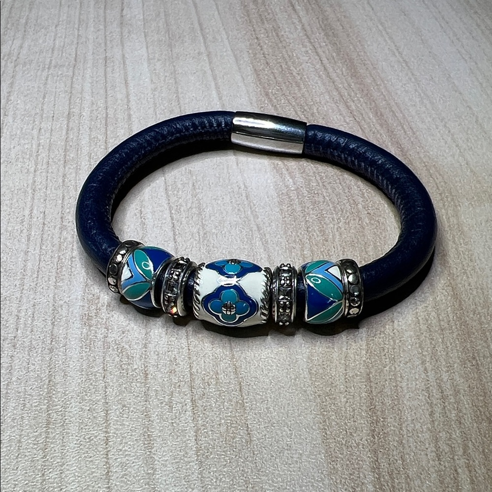 Brighton Blue and Silver Bracelet